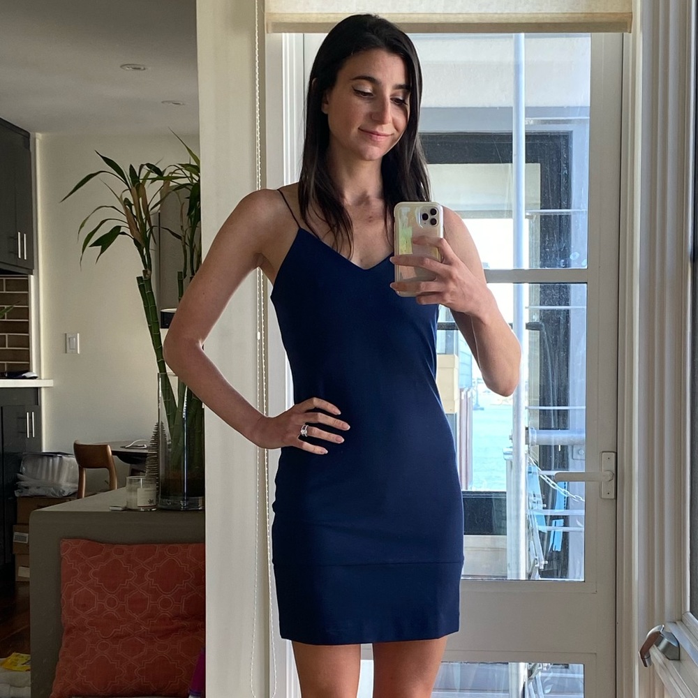Amour Vert Blue Mini Dress